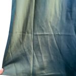 House of Harlow Dark Green Satin Sleeveless Midi Slip Dress Small Cocktail Party Photo 6