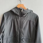 Burton  Dryride Softshell Jacket Charcoal Grey Zip Rain Coat Cinched Waist Medium Photo 2