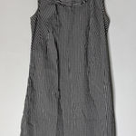 Talbots  Gingham Black White‎ Check Classic Shift Dress Size 2p Photo 0