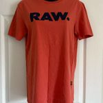 G Star Raw T Shirt Womens Size Small Salmon Casual Comfy Orange Photo 0