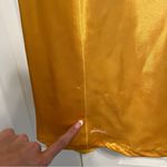 Dave and Johnny  Orange & Yellow Ombre Halter Maxi Dress Photo 10