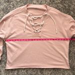 Aerie  Lace Up Sweatshirt Photo 5