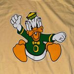Disney x Blue 84 University of Oregon Donald Duck Yellow Short Sleeve Tee XL Photo 1