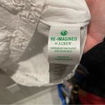 J.Crew Cute white cotton breezy  eyelet top lined boho preppy coastal beach Photo 3