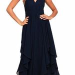 Lulus Lulu’s Simply Sweet Navy Blue Maxi Dress Photo 0