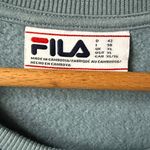 FILA  Springlake Blue Logo Crewneck Pullover Sweatershirt Photo 2