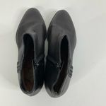 Zodiac  Black Leather Ankle Boots Size 8.5 Photo 4