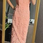 [Pegah Fashions] Vintage Coral Fringe Flapper Girl Midi Dress Photo 0