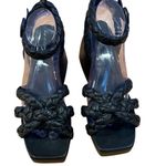 Circus NY Women's Mable Braided Block Heel Sandals Black Size 9M Photo 1