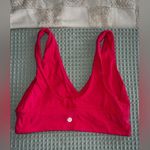 Lululemon  Align V-Neck Bra A/B Cup, Sz 10, Lip Gloss Photo 2