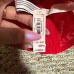 Victoria's Secret NWT  Dream Angels Unlined Red Lace-Up Corset Top- Size Small-DD Photo 6