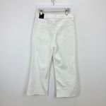 J.Crew Wide Leg Cropped Jean All Day Stretch White Stretch Denim US 29 NWT Photo 11