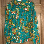 Isaac Mizrahi women’s Floral jacket size S Photo 0