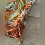 Wild Fable NWT Mini Shirt Size M Orange Runched mesh Photo 6