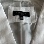 Talbots Women’s White Blazer 100% Linen 1 Botton Front Closure Pre-loved Size16w Photo 6