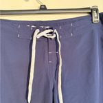 Vintage Surf Y2K Maui Rippers Board Shorts Womens 14 Navy Swim Trunks Pocket 8" Blue Photo 2
