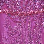 Mac Duggal $998  20349 Embellished Puff Sleeve V Neck Gown Photo 8