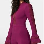 Bebe Ruffle Bell Sleeve Romper, size Small, NWT Photo 1