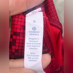 Lululemon Red Snake Skin print high waisted Cropped leggings Photo 7