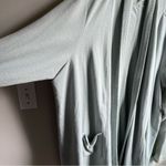 LOGO By Lori Goldstein 2X  Loungewear Cardigan Sage Green Photo 1