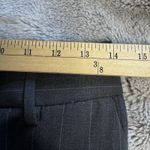 Banana Republic  Women's Sz 0 Martin Fit Black Pin Stripe  Career Dress Pants Photo 6