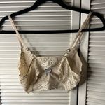 Vanity Fair 36 Creme lace Bandeau bra Photo 2