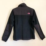 The North Face  Black Pink Embroider Cancer Awareness Full Zip Jacket Small Photo 10
