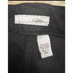 Chico's Chico’s Platinum Charm RG Black Denim Straight Jeans Size 3 (36) Cotton Photo 8