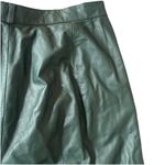 LORD & TAYLOR Women Green Straight Soft Genuine 100% Leather Pants VTG Sz 16 Black Photo 10