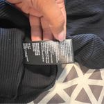 Free People Beach Happy Hour Mini Dress Black Blouson Ribbed Stretch Cutout S Photo 10