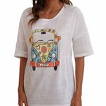 Miss Look  peace bus blouse Photo 0