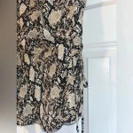 Nine Britton Nine‎ Britton Snakeskin Sleeveless Summer Blouse Size S B46 Photo 5