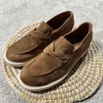 Paul Green Women’s Sadie Loafer Slip On Shoes Casual in Toffee Nut Suede 7.5 Photo 2