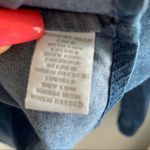 Charter Club  Denim Chambray Button Front Collared Top Front Pockets Blue 8 Photo 7