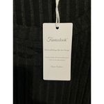 Fantaslook Sweater Womens XL Black Ribbed Full Button Accent Long Sleeve NEW Photo 8