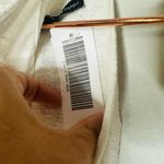 Adrianna Papell NWT White Crepe Sleeveless Crochet Lace Trim Tank Top Size Small Photo 4