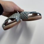 Splendid Sandals Womens 6 Blue Woven Baron Slip On Flat Shoes Photo 2