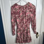 Aerie  Floral Long Sleeve Smocked Waist and Cuffs Dress W-958 Sz Small Photo 11