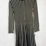 Rachel Roy  Collection Vertical Ribbed Casual Knee Length Dress Photo 1