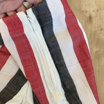 NWT Stone Row Striped Shorts Viscose Sz 8 Red Photo 4