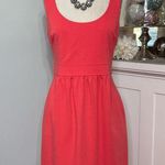 Boden Francesca Sundress Casual Dress Pink Poppy Coral US Size 8L Photo 1