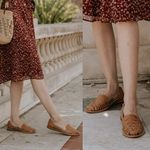 Nisolo | Huarache Sandal Tan Size 8 Photo 1