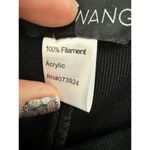 Ming Wang 𝅺 Black Luxury Pull-On Acrylic Knit Travel Dress Pant Large Photo 3