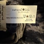 Natural Life  Velvet Wide Leg Pants Women M Elastic Waist Boho Tiered Photo 7