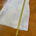 Babaton Aritzia Short Mini Lined Pearl Dress Short Sleeve Gray Print, Size XS S White Photo 6