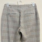 ZARA  Plaid Ankle Pants in Gray Size Large Photo 4
