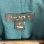 Ann Taylor  Petite 6P Teal Double Breasted Blazer Career‎ Preppy Quiet Luxury Photo 2