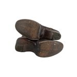 Bed Stu  Womens 11 Boots Ankle Wedge Cobbler Series Dark Brown Leather Photo 5