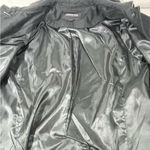 London Fog SHORT BELTED WOMEN TRENCH COAT BLACK PETITE LG PREOWNED Photo 6