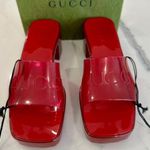 Gucci Logo Slide Sandals Photo 1